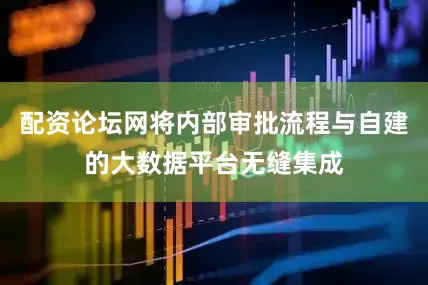 配资论坛网将内部审批流程与自建的大数据平台无缝集成