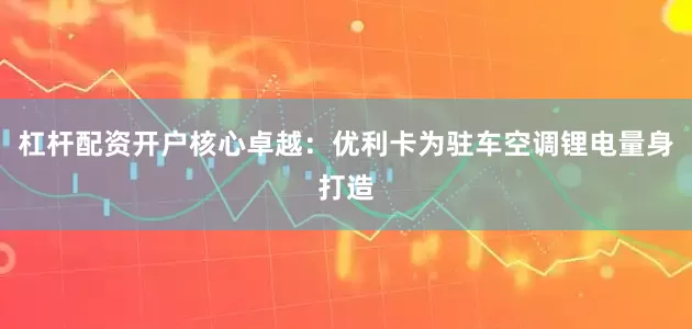 杠杆配资开户核心卓越：优利卡为驻车空调锂电量身打造